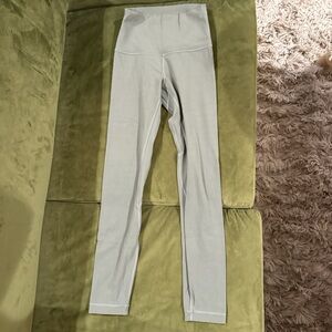 lululemon athletica Light Gray Leggings
